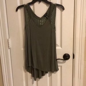 olive green tank